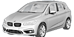 BMW F45 C281D Fault Code